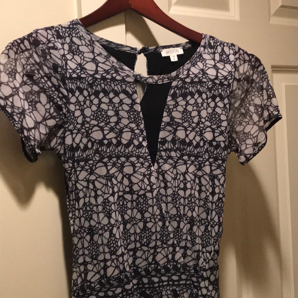Weston, cap sleeve dress